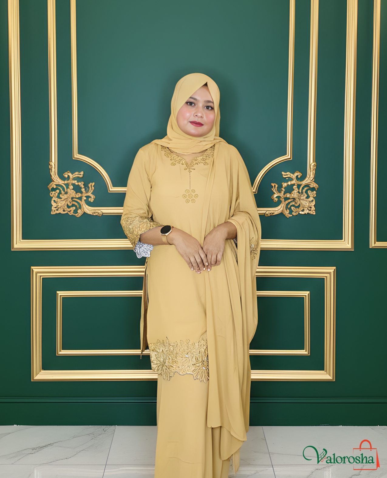 premium embroidered garara set– valorosha exclusive