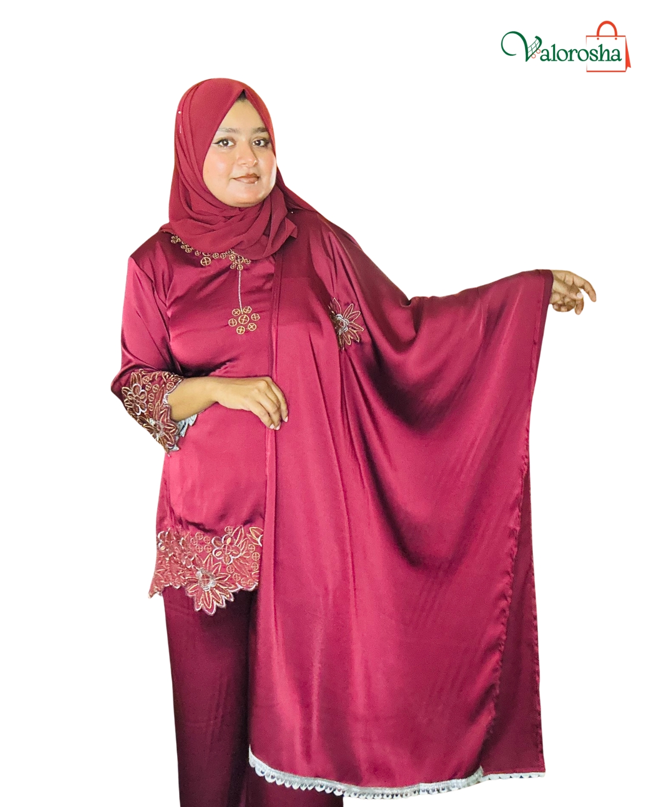 premium embroidered garara set– valorosha exclusive